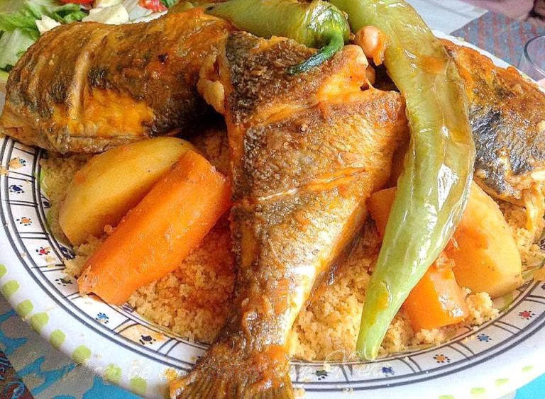 Couscous au poisson Tunisien